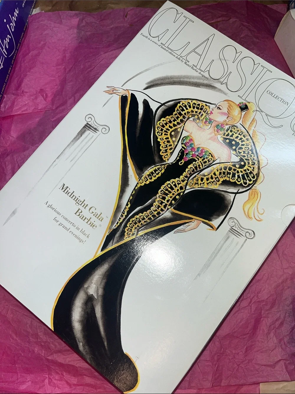1995 Midnight Gala Barbie from the Classique Collection NRFB